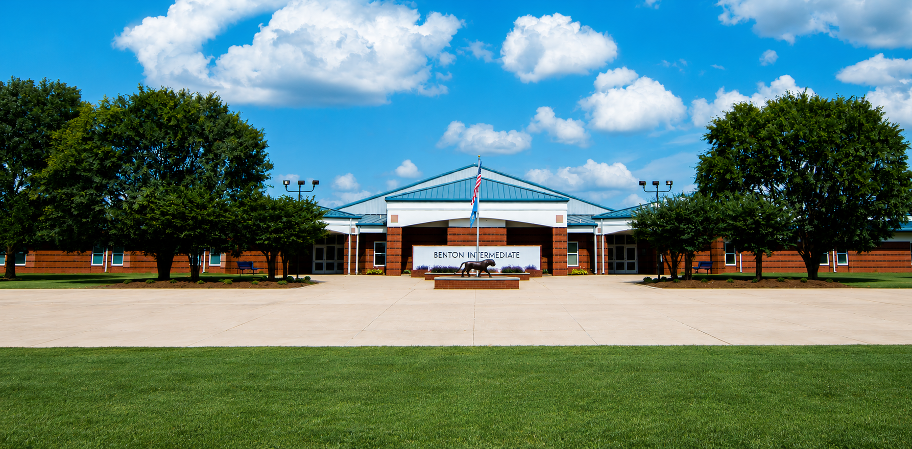 Photo of front of Benton Intermediate