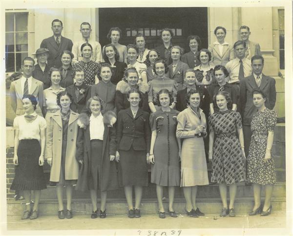 bossier school  old class headshot