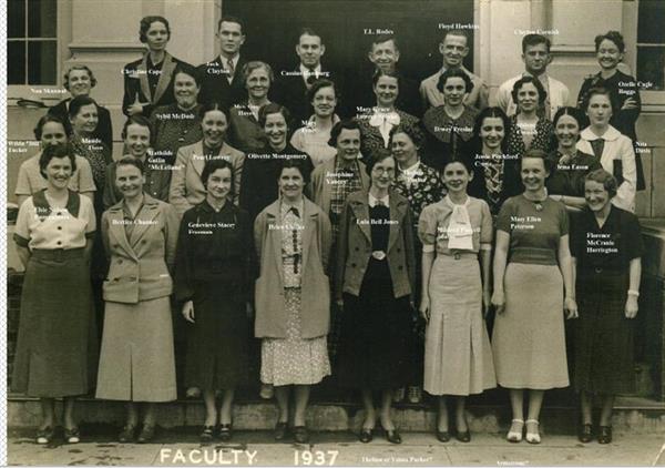 bossier school 1937 class headshot