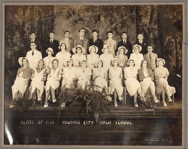 bossier school  1932 class headshot