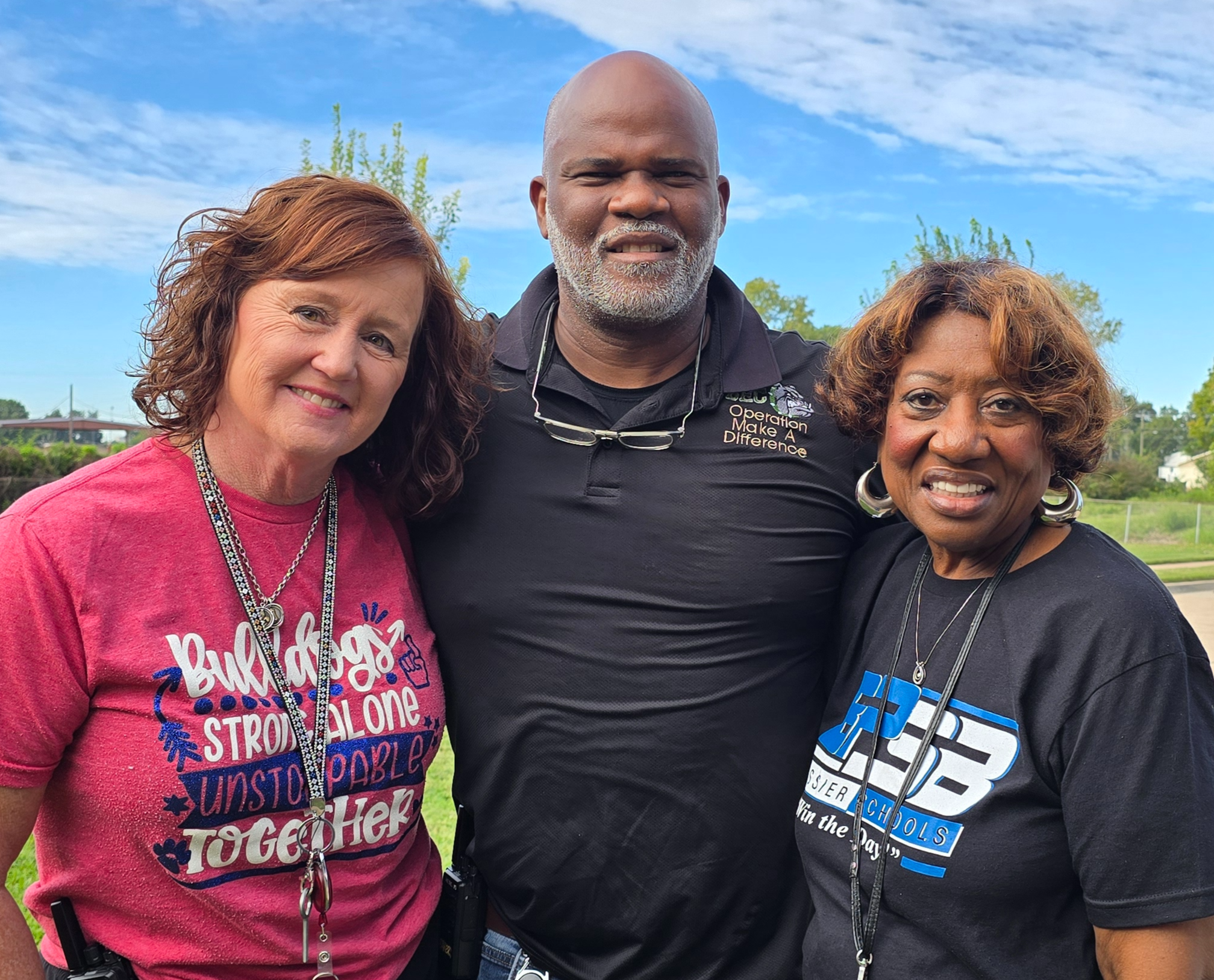 Mrs. Patricia Kimbrough, Mr. Lorenza Baker and Ms. Sandra Sullivan