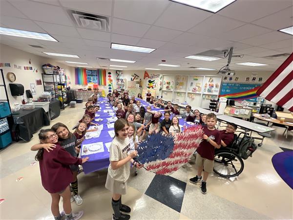 students on a classroom having fun