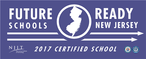 Future Ready Schools New Jersey 2017 certified school banner