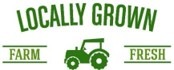 Locally Grown Farm Fresh Logo