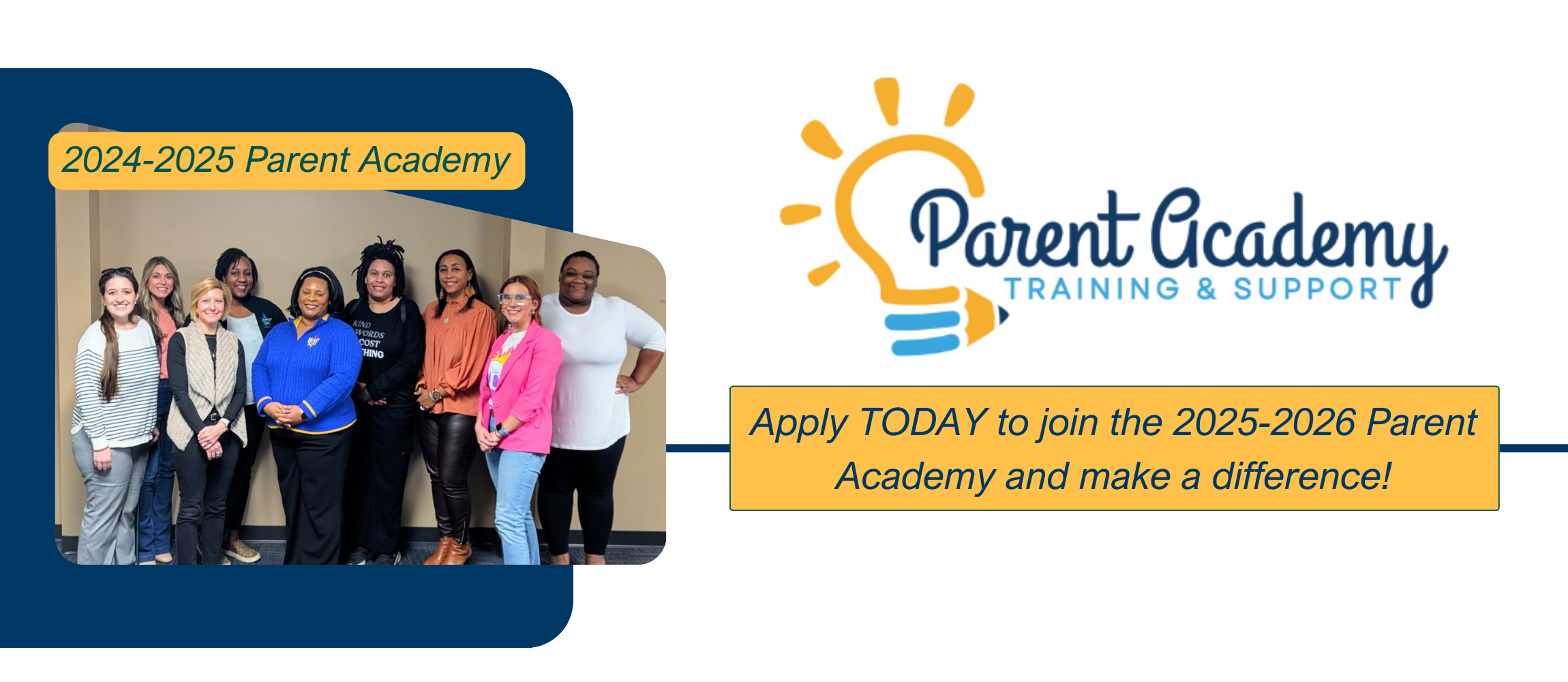 An invitation to join the CCS Parent Academy