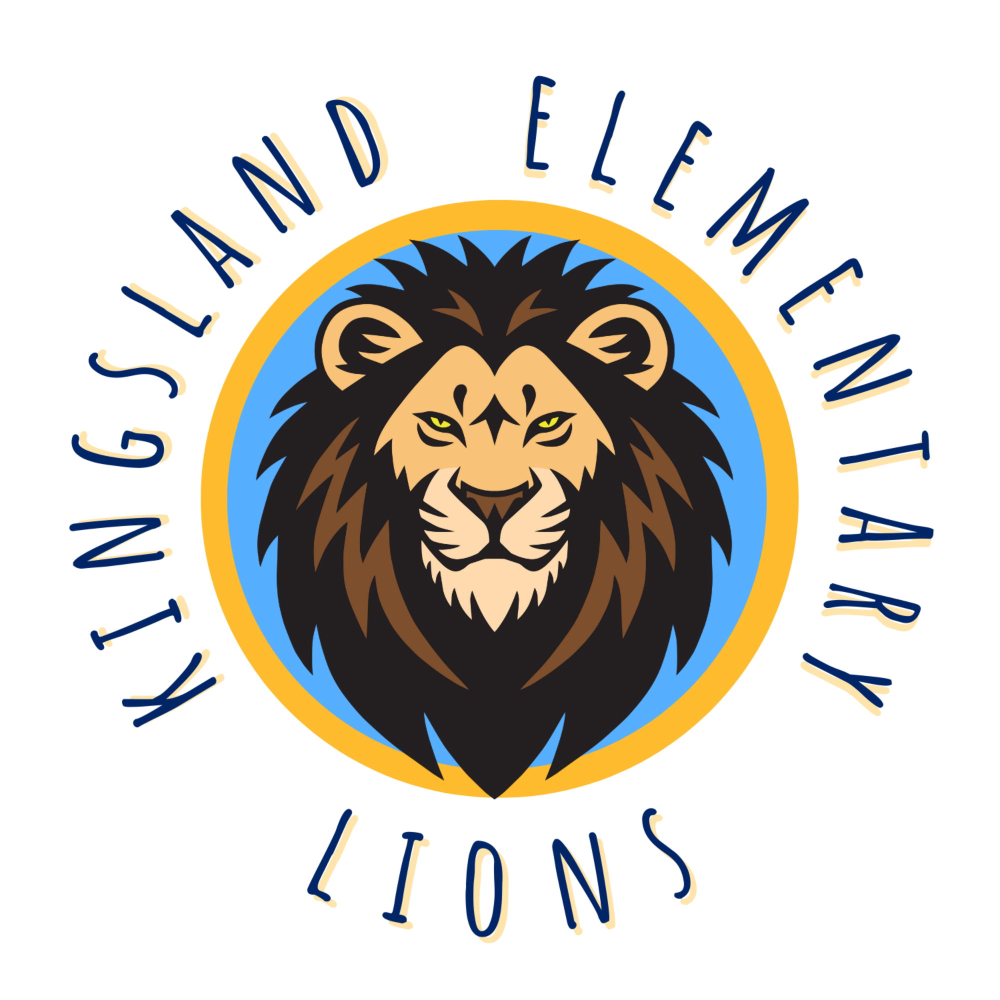 Kingsland Elementary School Lions Logo