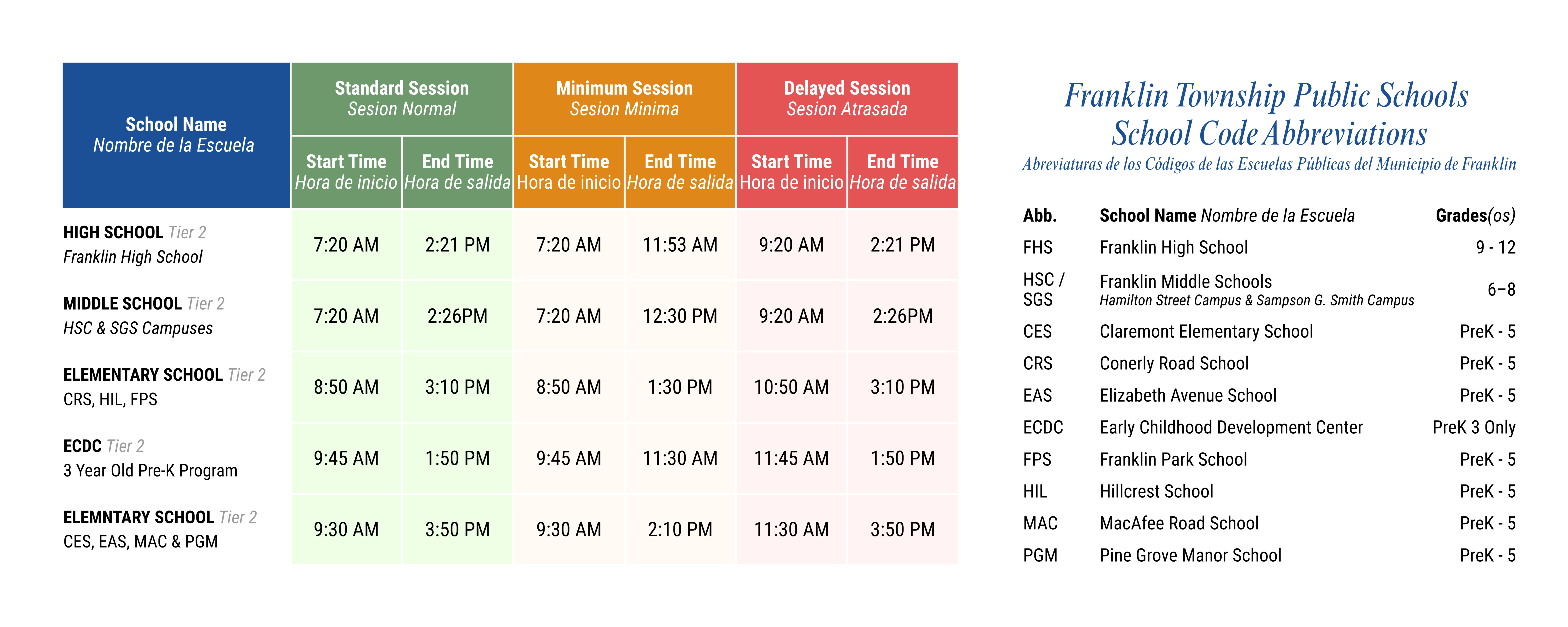 School Hours