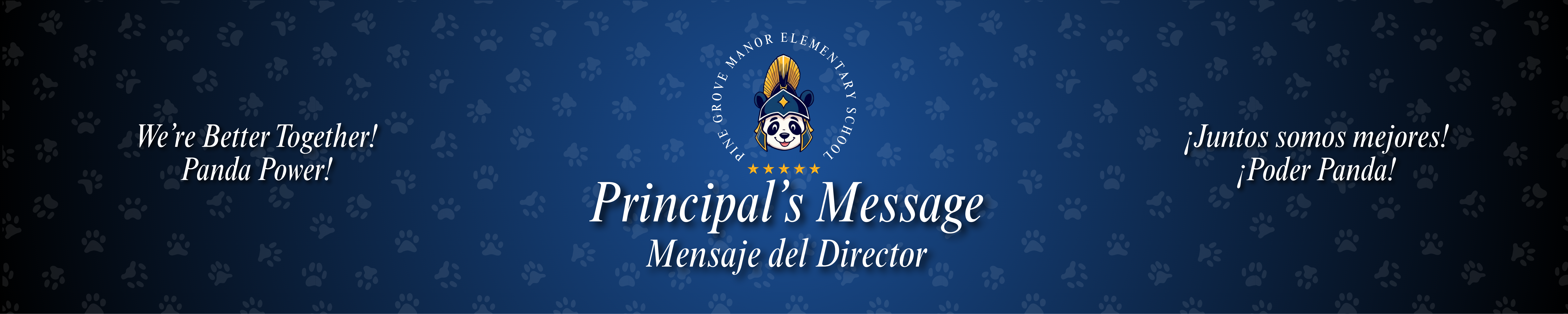 Header: Principals Message 