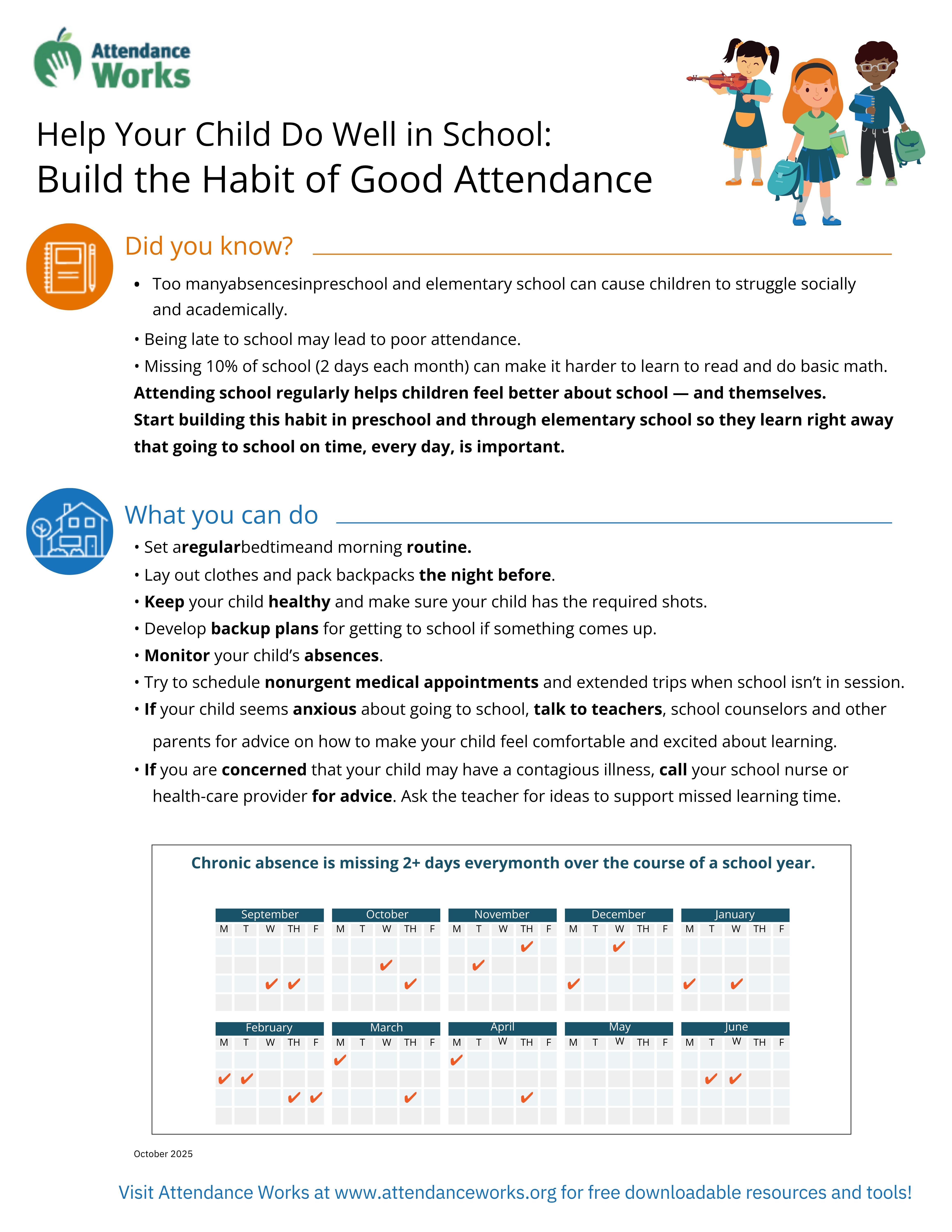 Attendance Newsletter