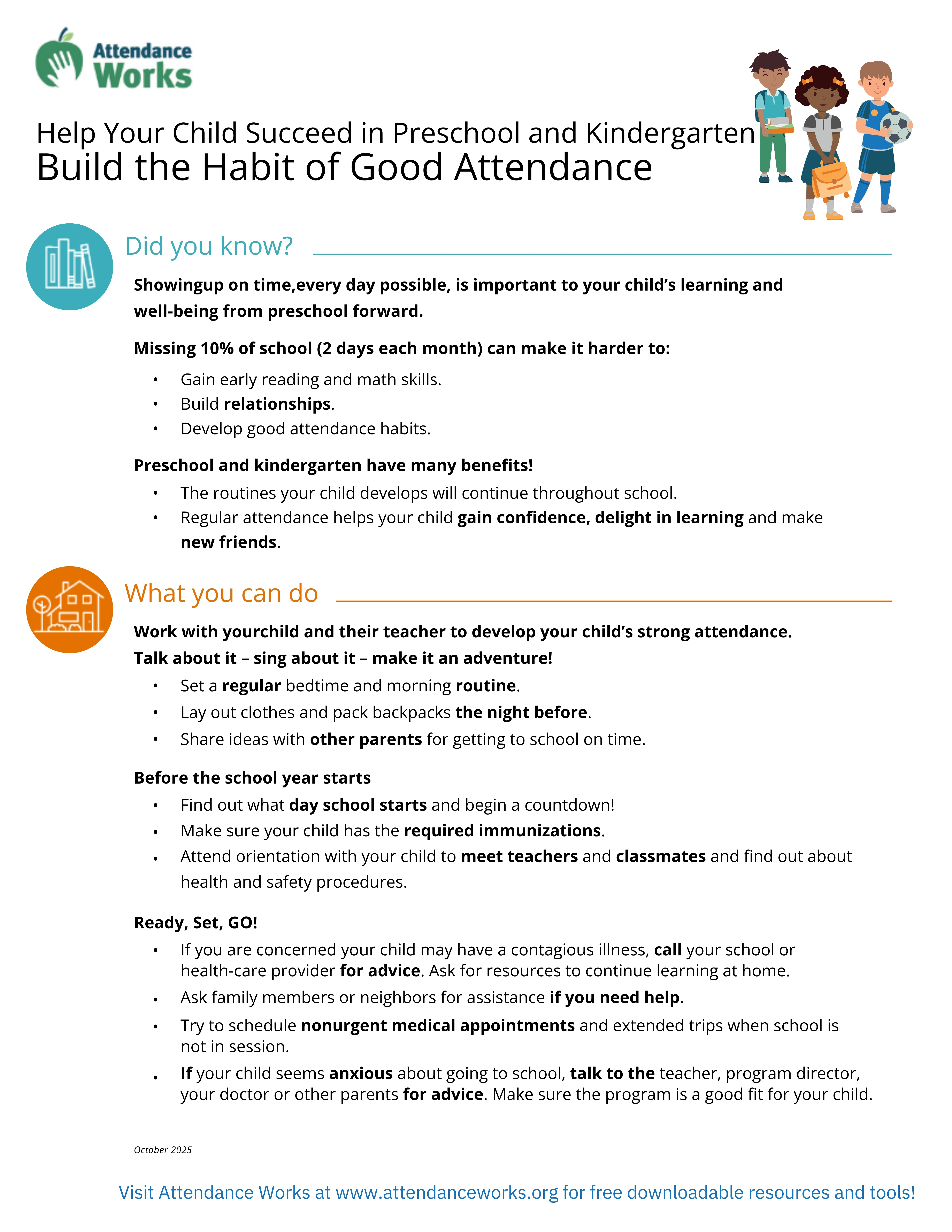 Attendance Newsletter