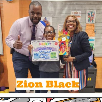 Zion Black Scholar of the Year