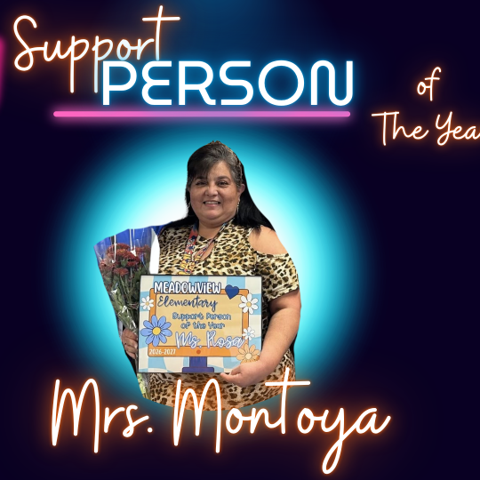 Ms. Rosa:  Support Person of the Year