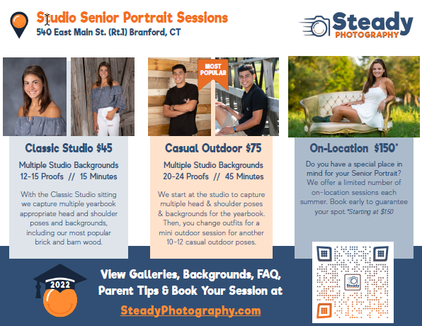 Studio Senior Portrait Sessions