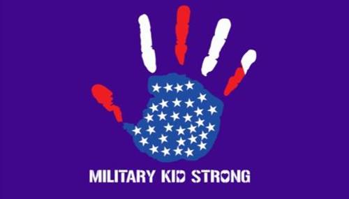 military kid strong logo