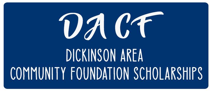 link to dickinson area community foundation scholarships