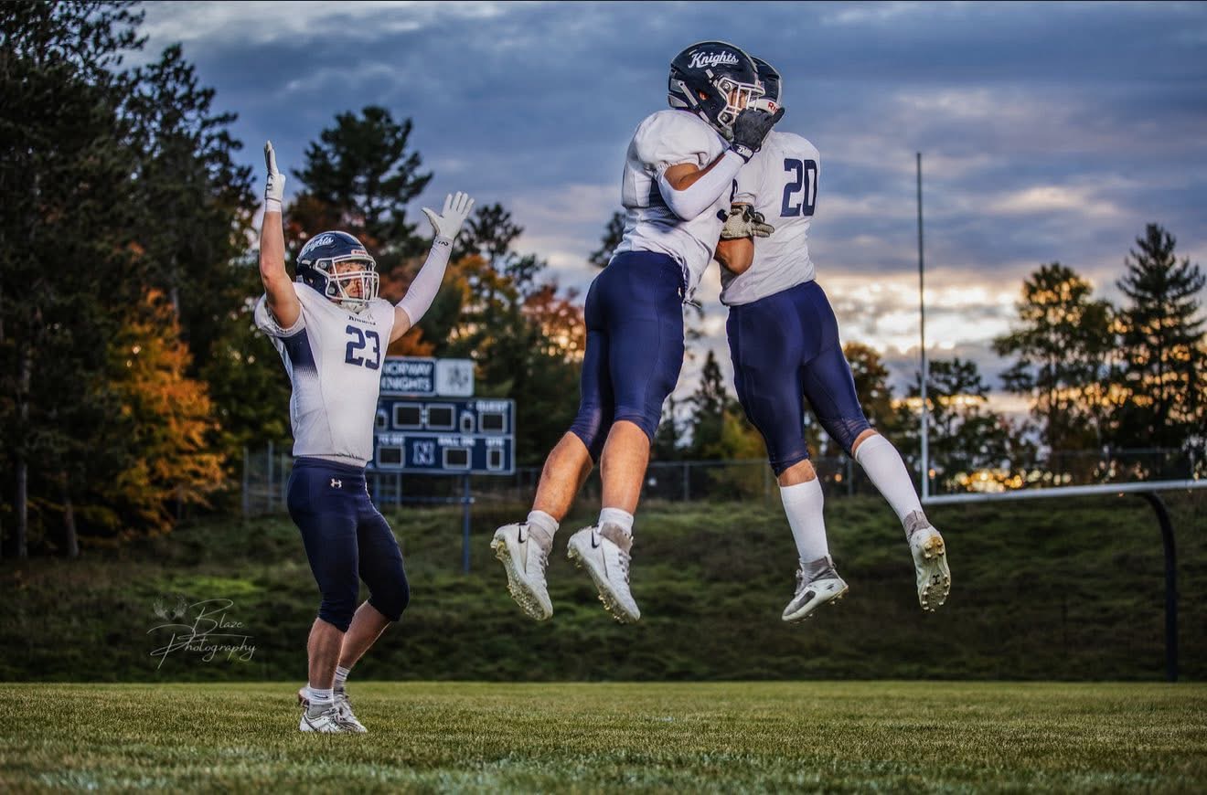 Norway Football Players Jumping
