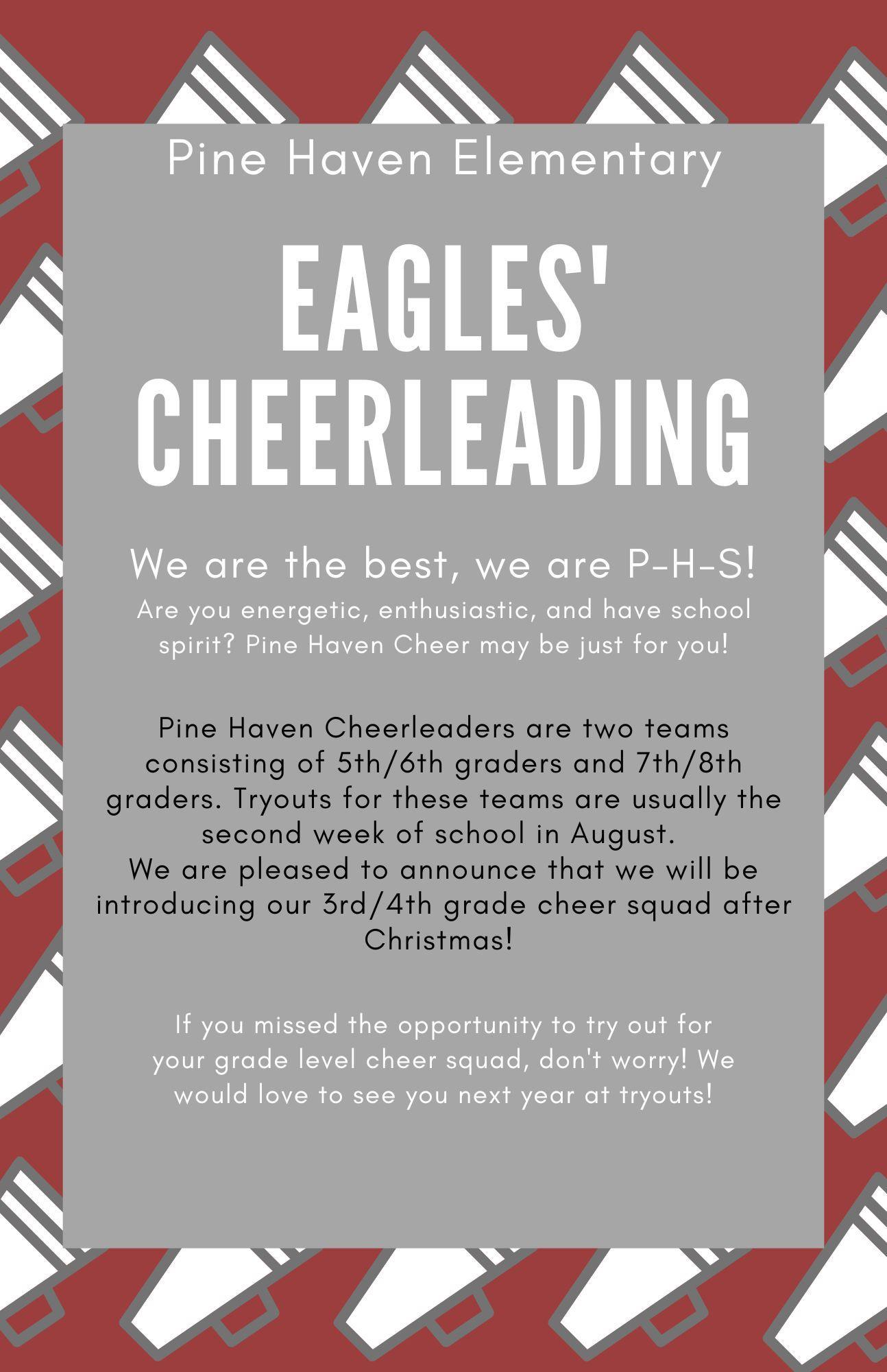 eagles cheerleding flyer