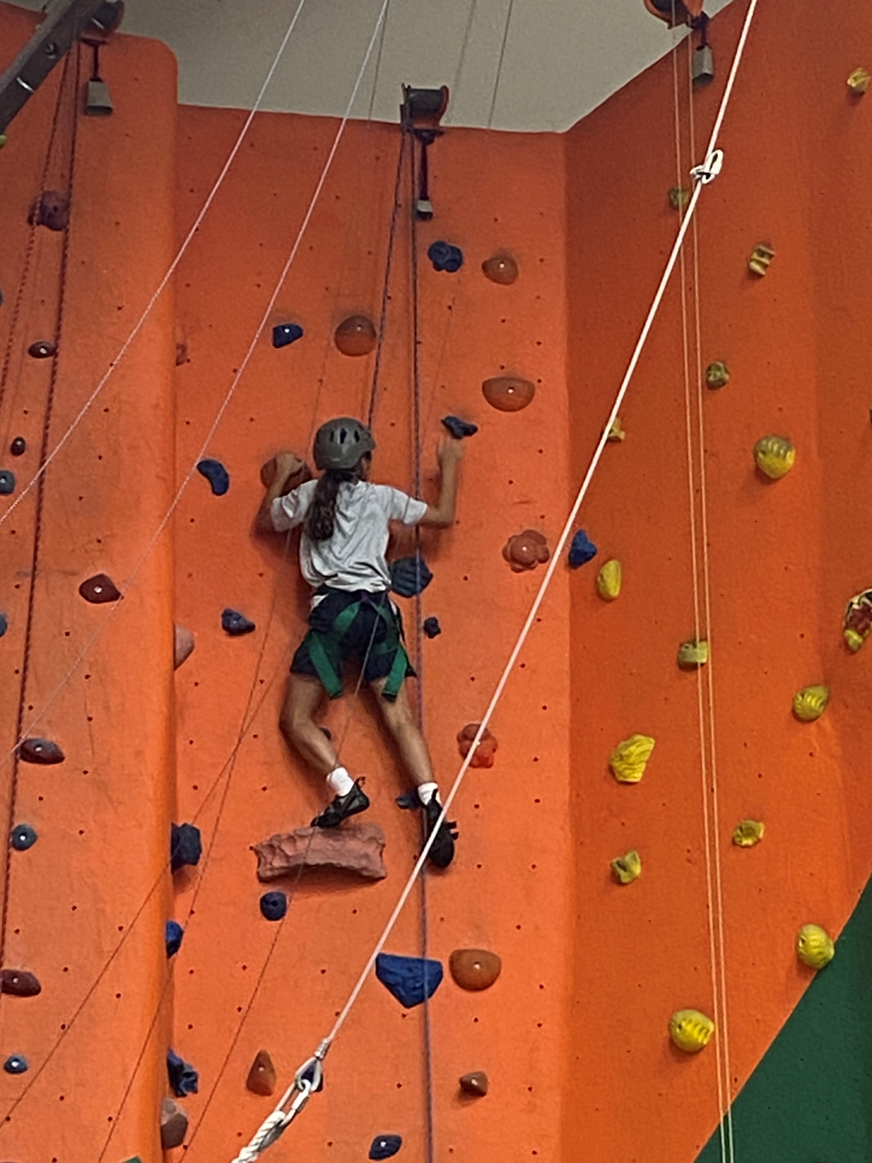 Climbing wall