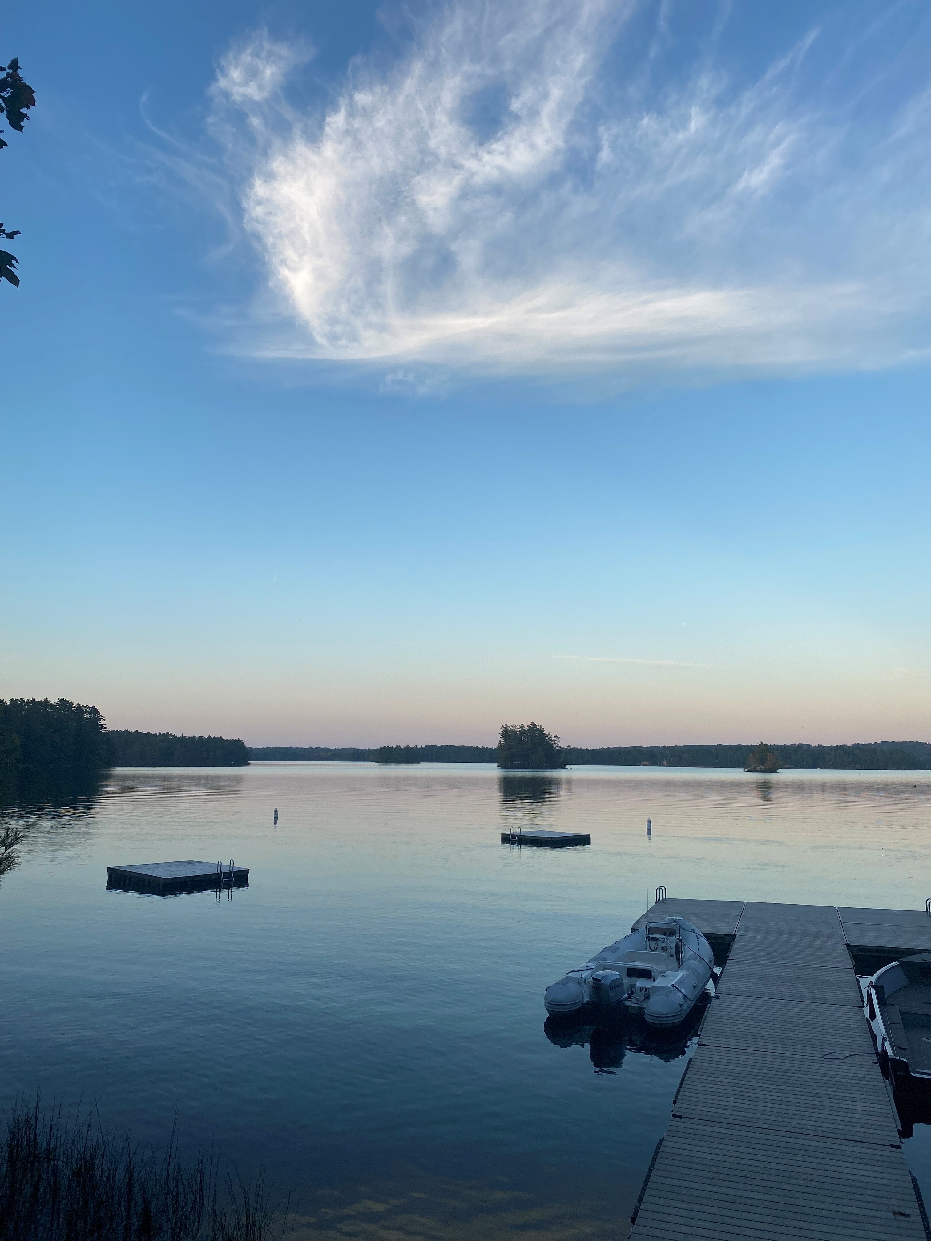 Sunset at Camp Kieve