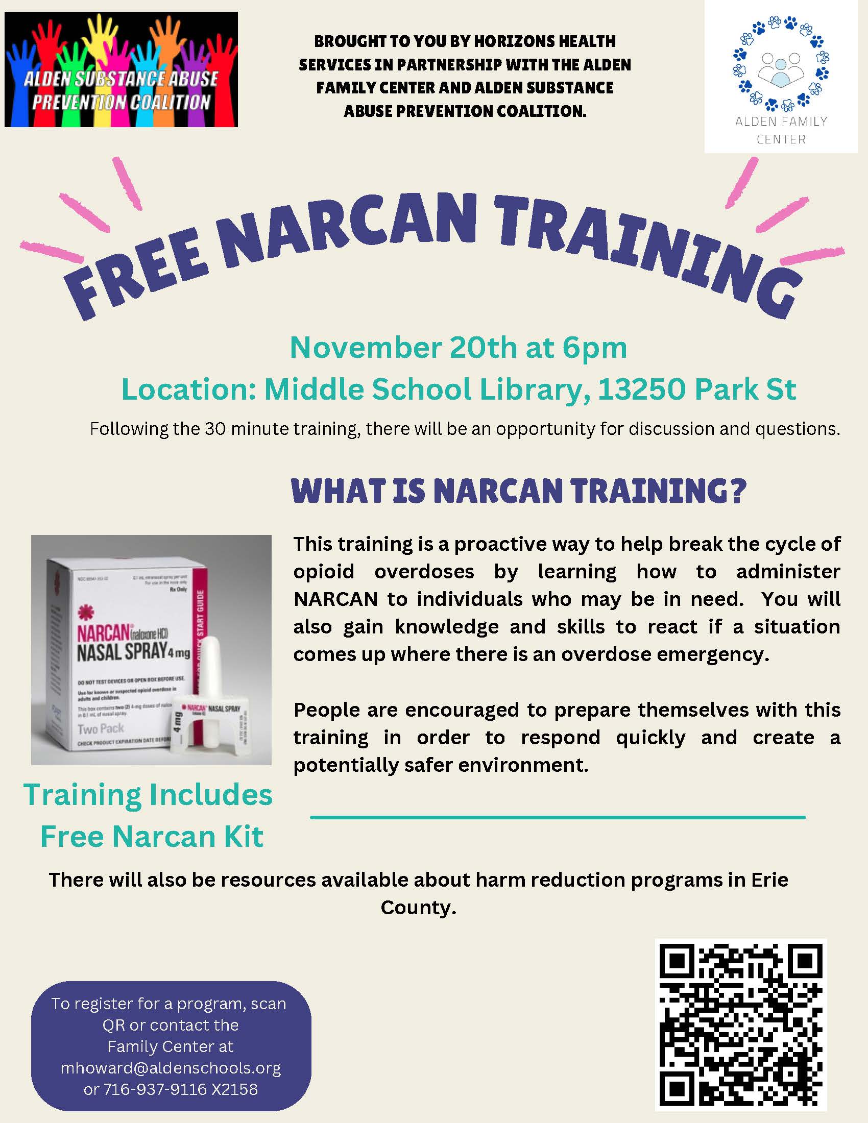 Narcan training