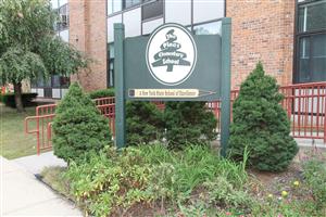 Photo of sign for Pines Elementary School