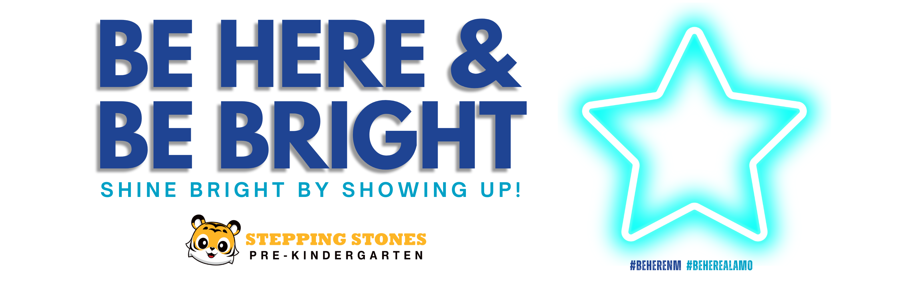 Be Here &amp; Be Bright Graphic