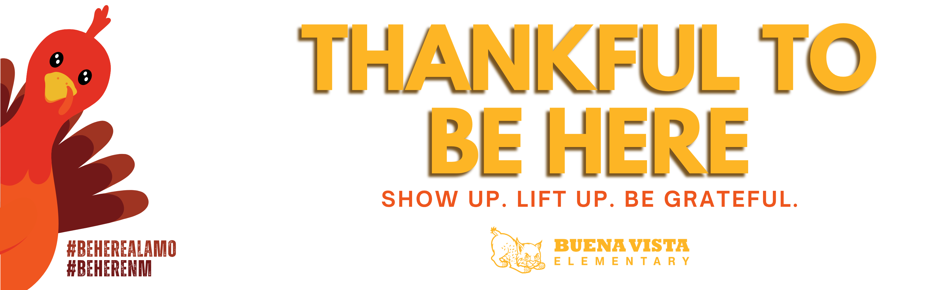 Thankful to Be Here Graphic