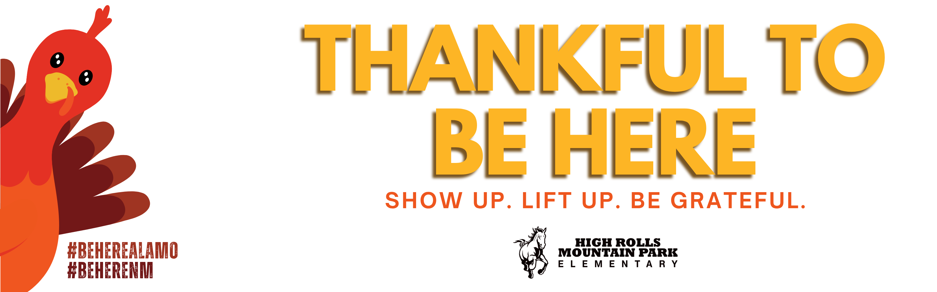 Thankful to Be Here Graphic