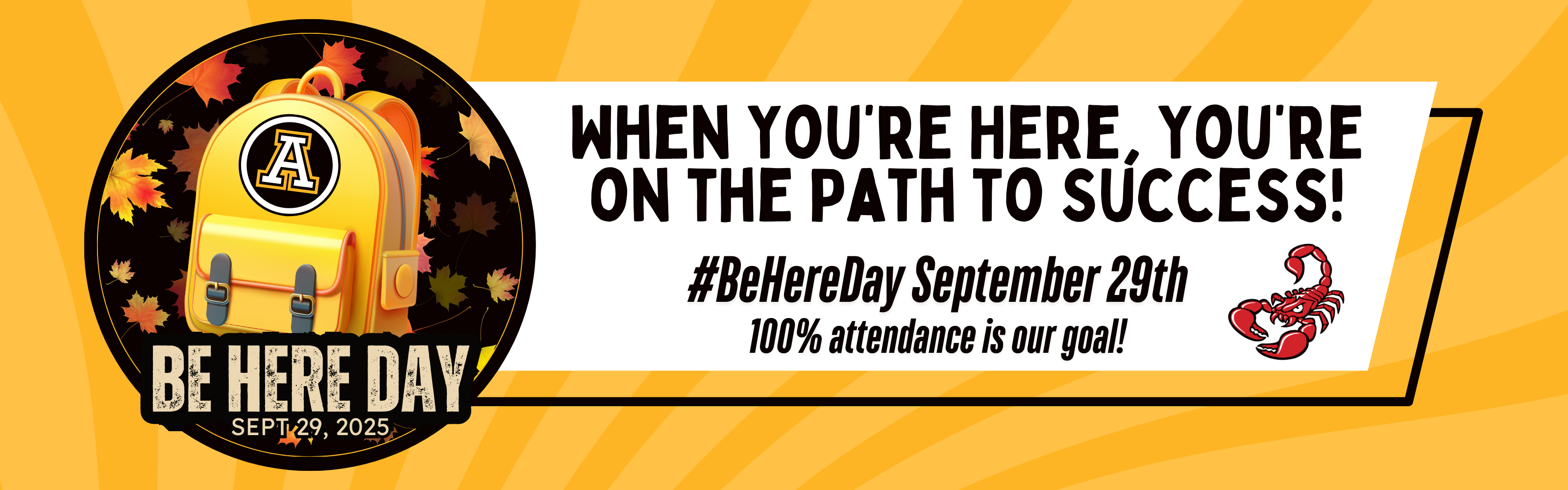 Be Here Day Web banner