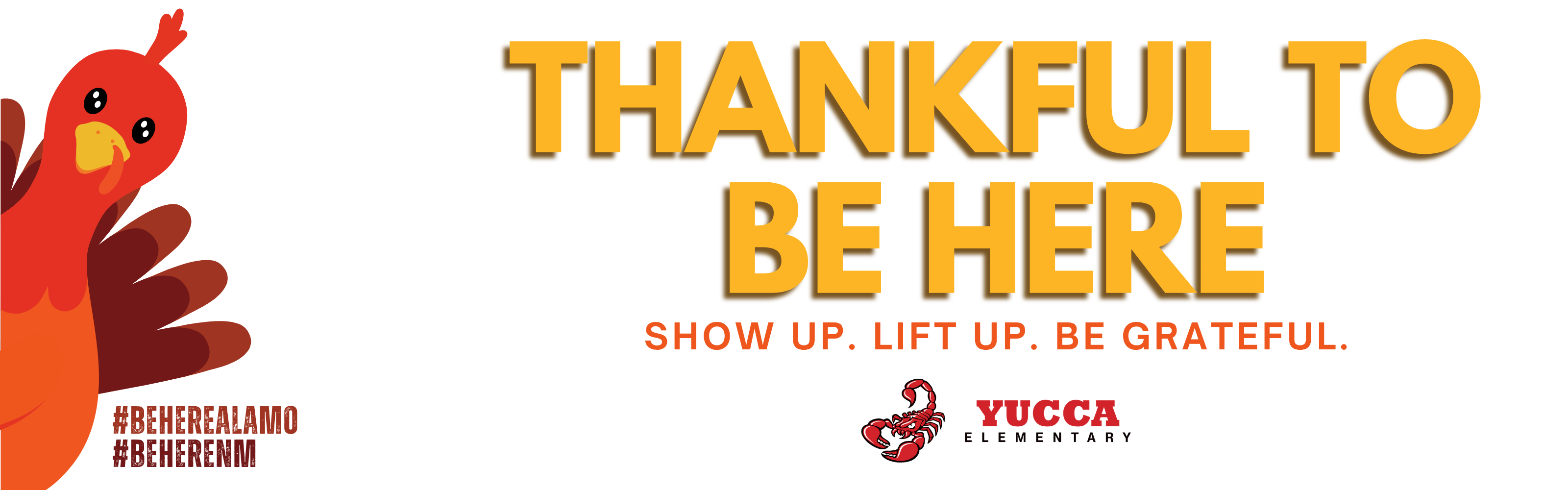 Thankful to Be Here Graphic