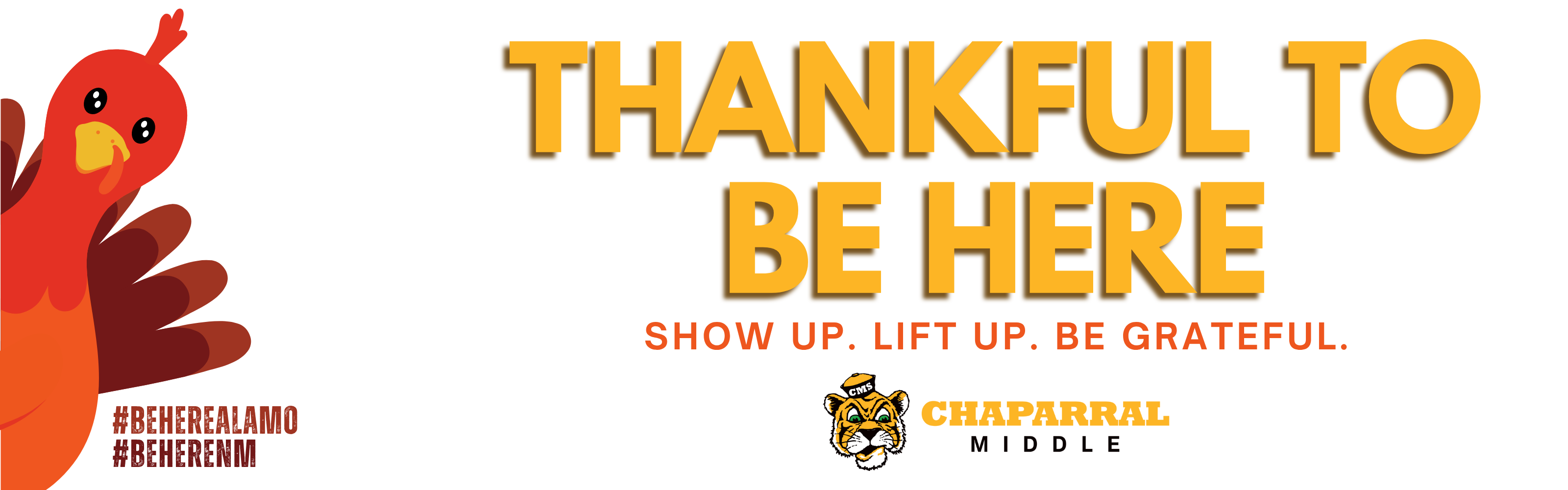 Thankful to Be Here Graphic