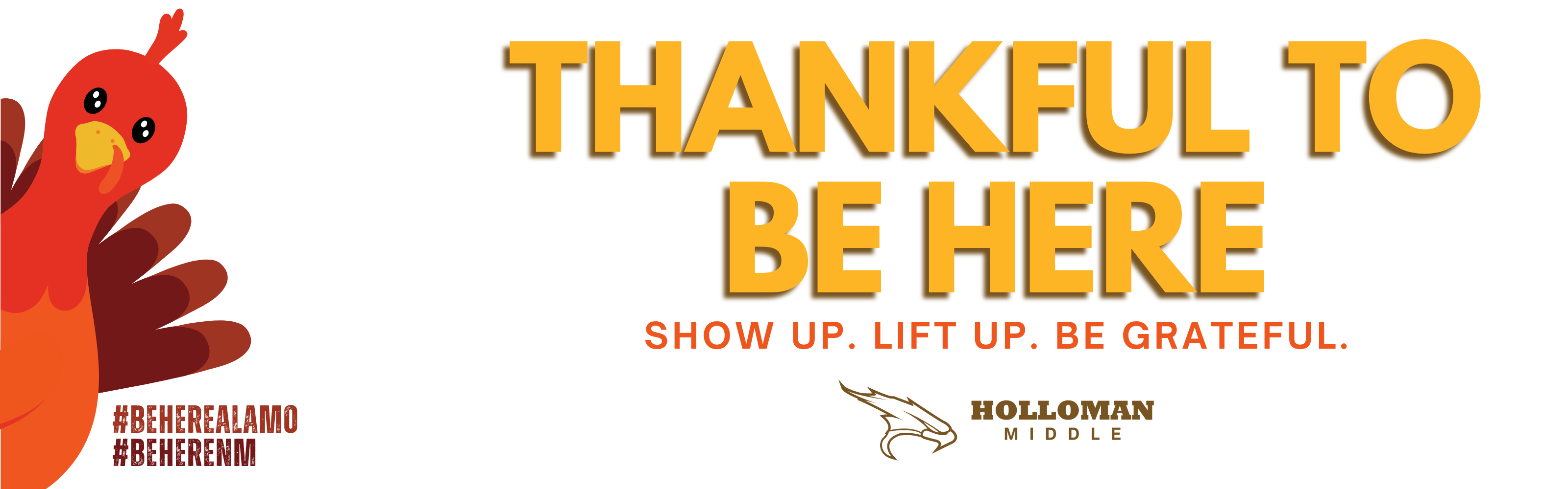 Thankful to Be Here Graphic