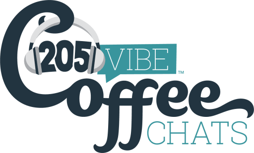 205 VIBE™ Coffee Chats Logo