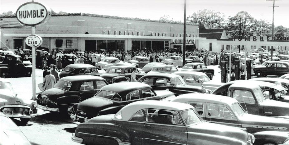 black and white picture of cars