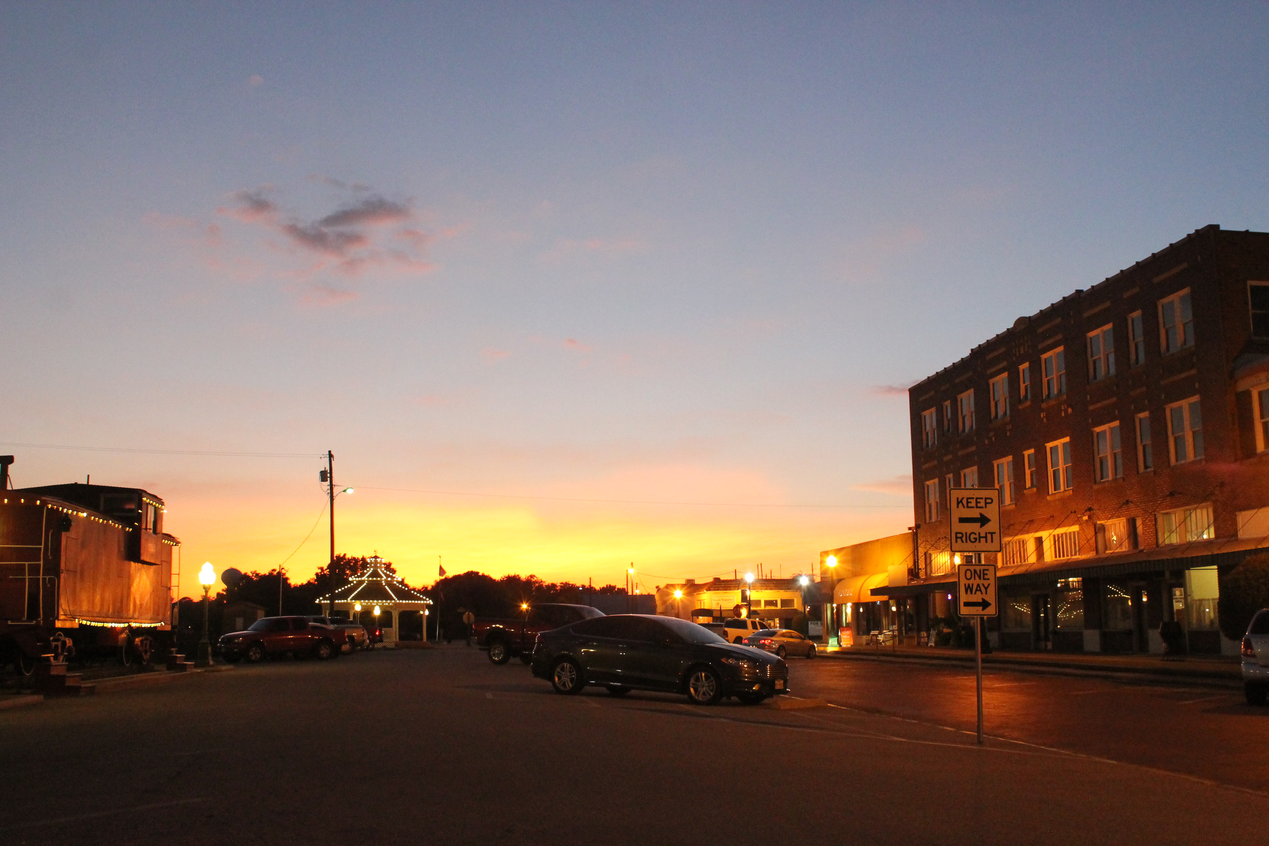 Commerce Street Sunset 1