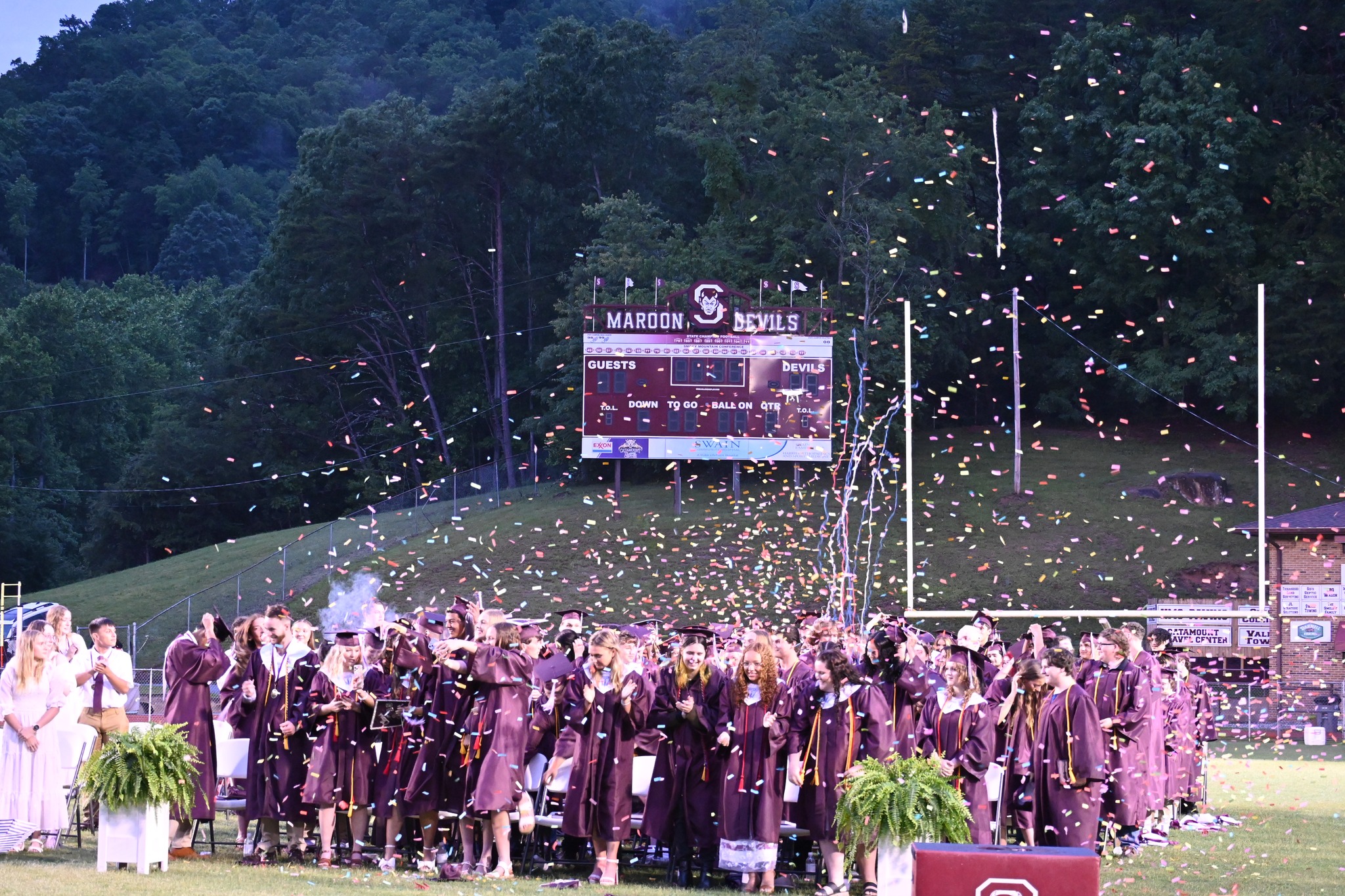 2025 Swain High Graduates Celebrate