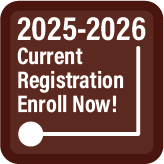 Button to register for 2025-2026
