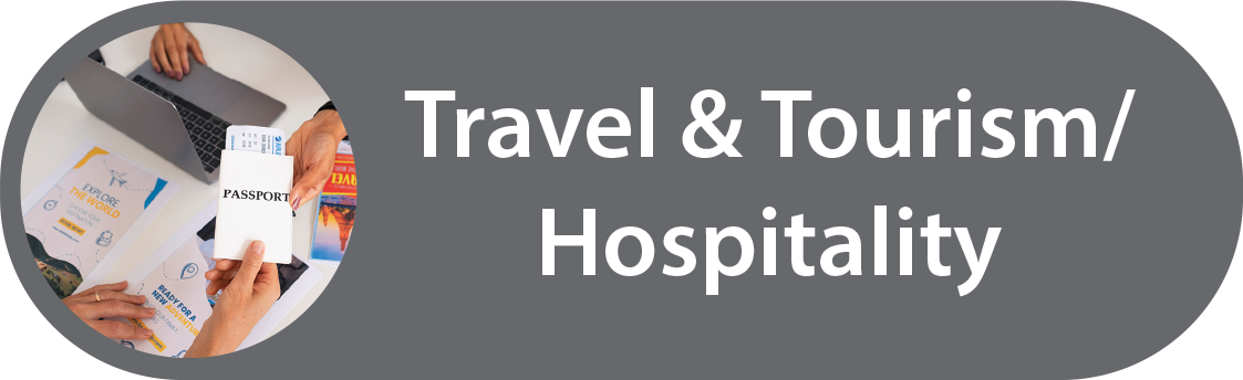 travel and tourism button