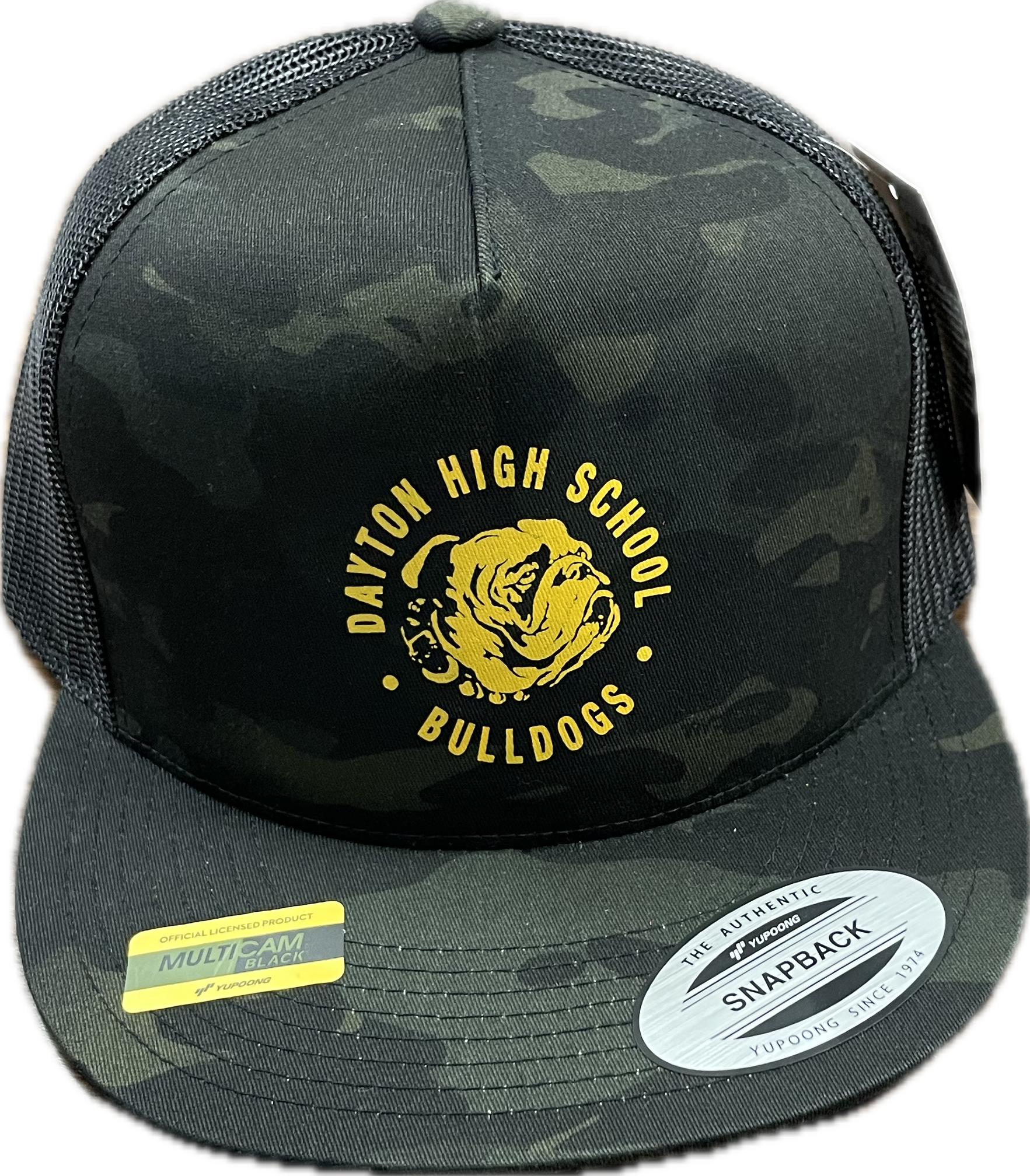 Dayton Bulldogs Camo hat