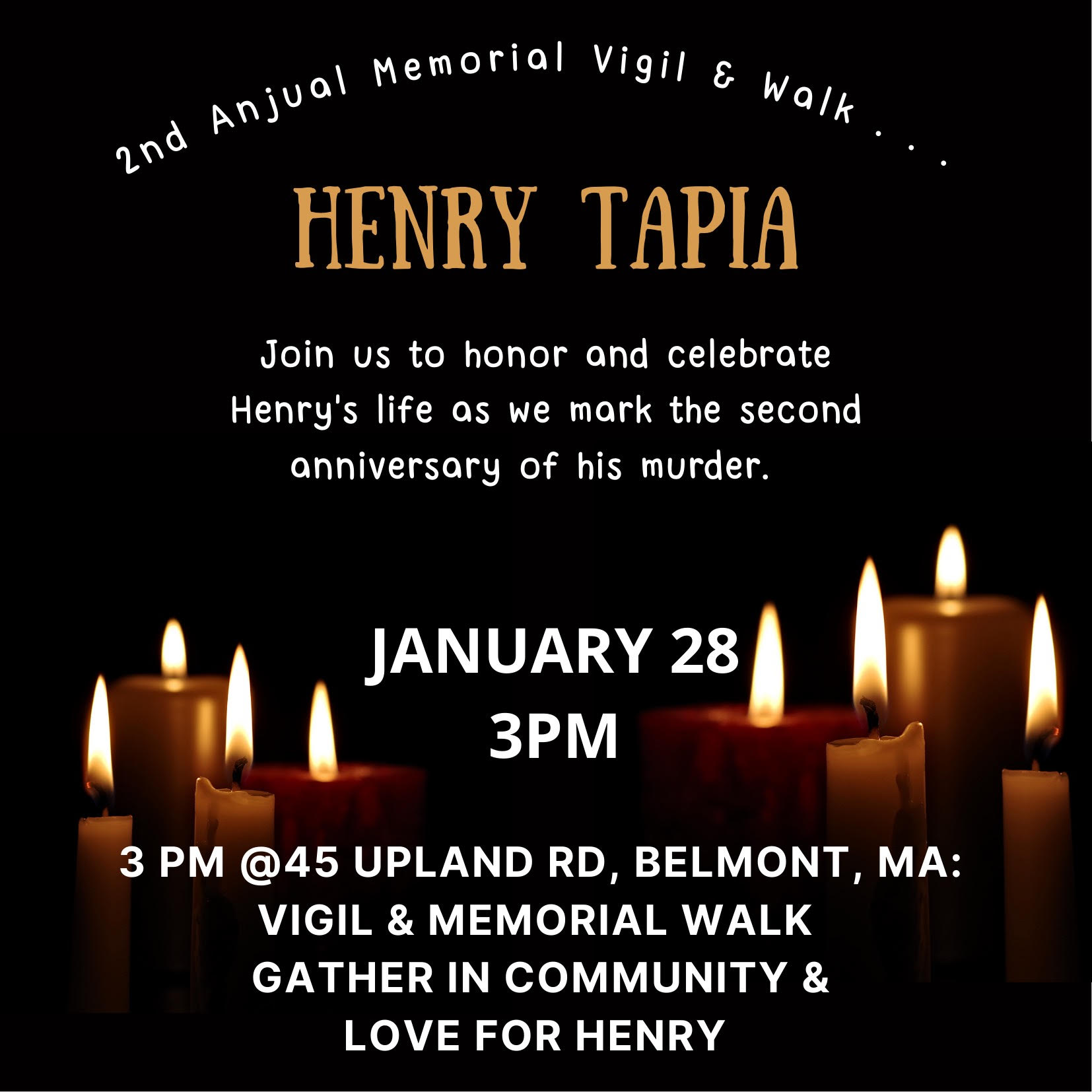 Henry Tapia Vigil 2023