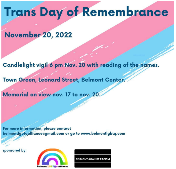 Transgender Day of Remembrance 2022