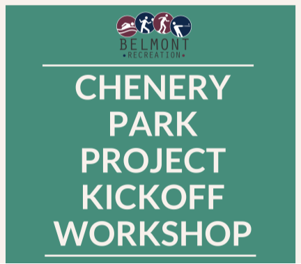 Chenery Park Project Kickoff graphic