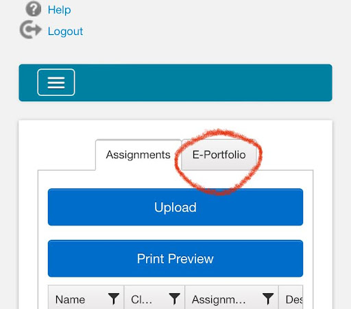 E-portfolio