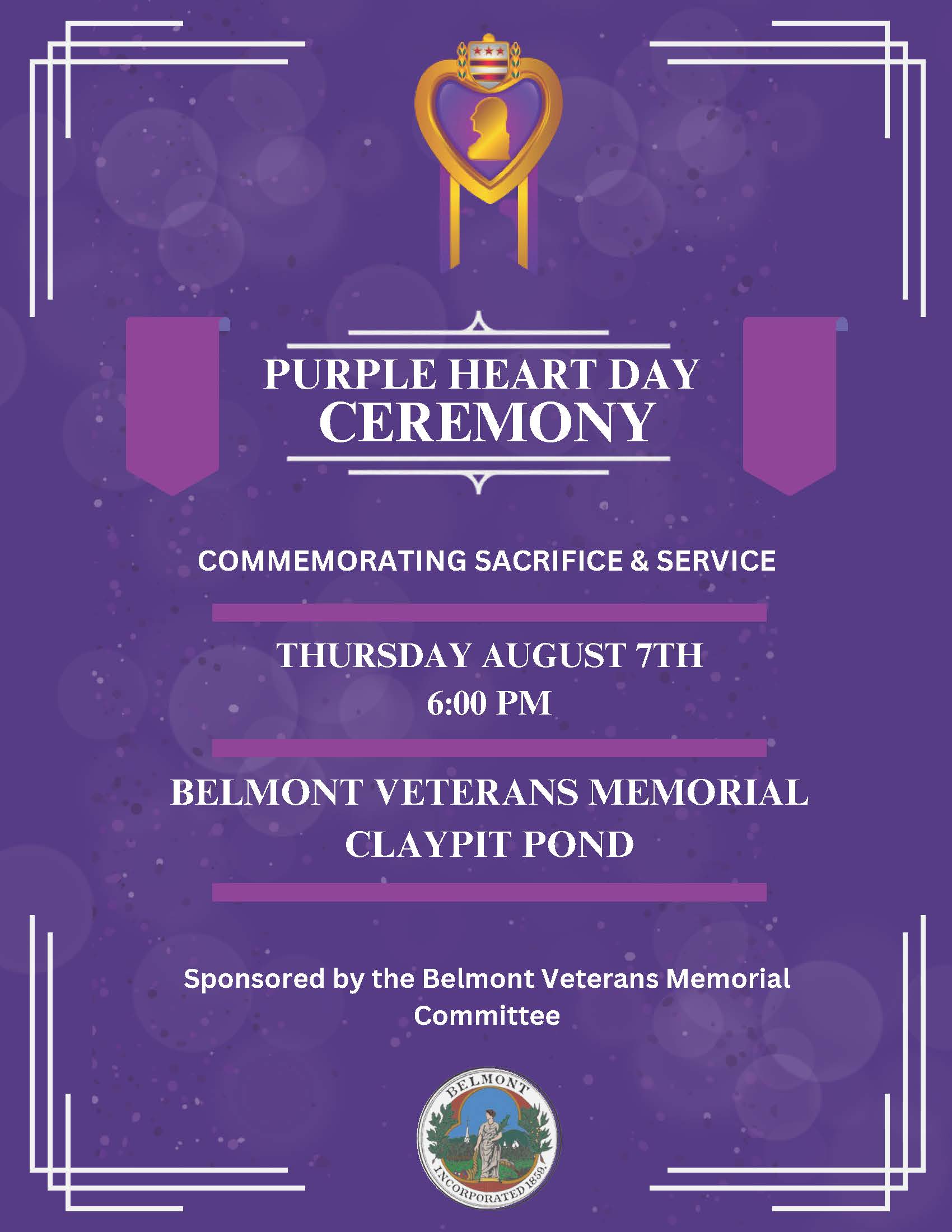 purple heart event