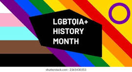 LGBTQIA+ History Month Logo