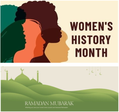 Women's History Month logo
