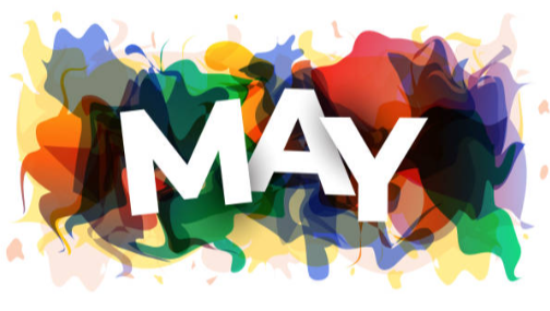 May decorative logo