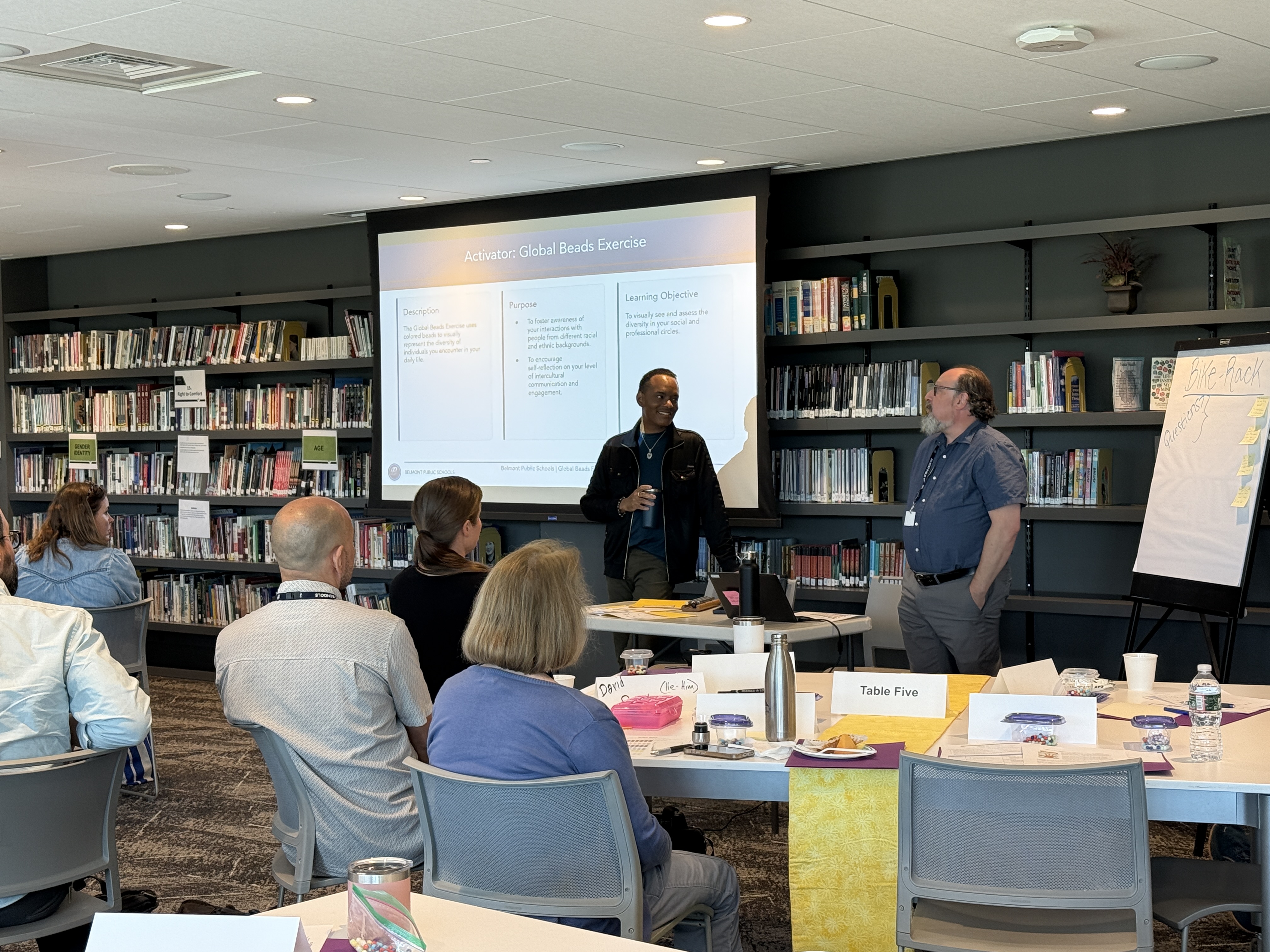 New educators at DEIW session