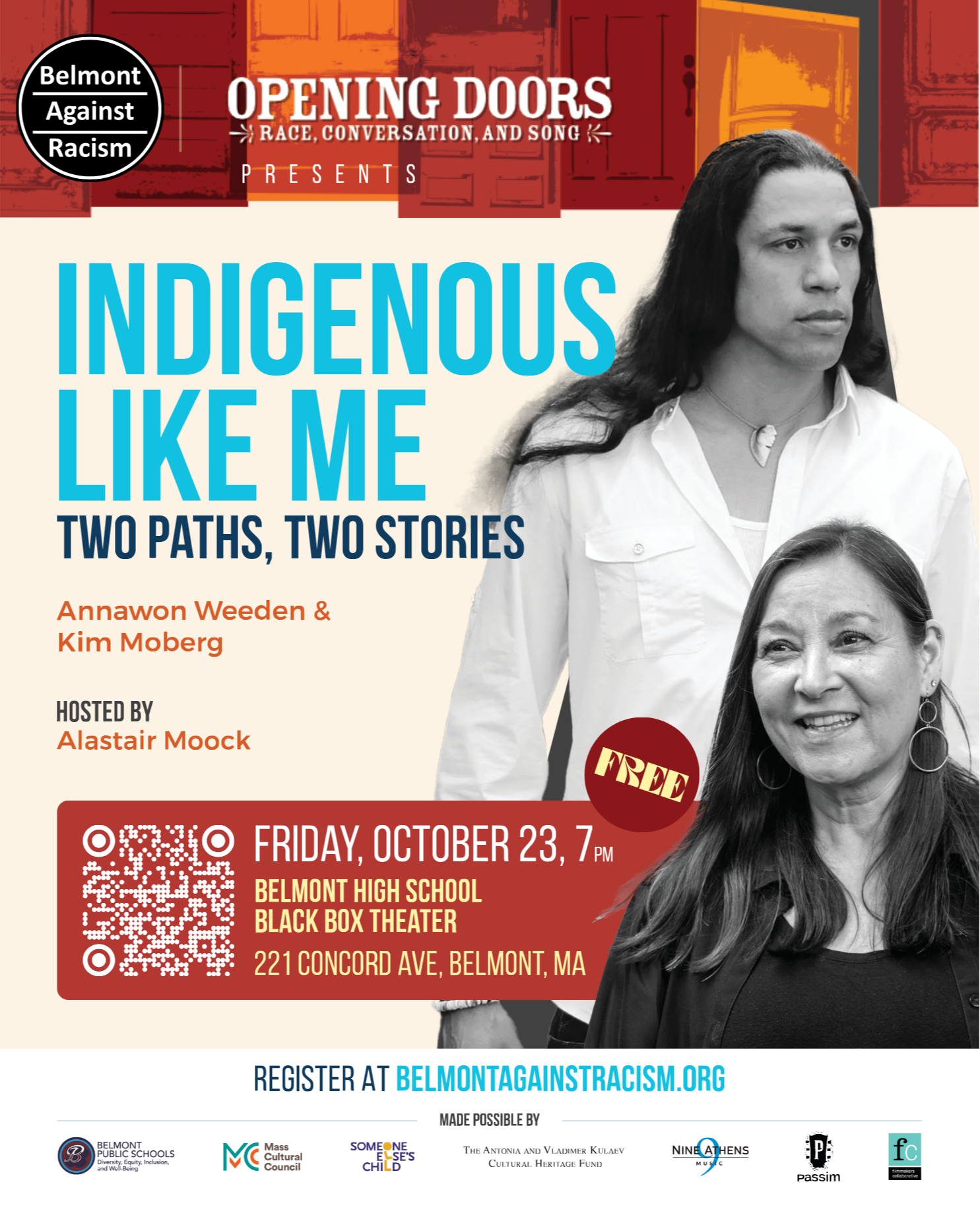 Indigenous Like Me event poster