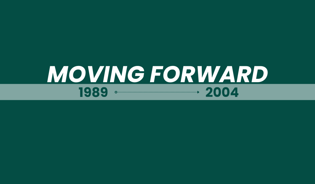 Moving Forward: 1989-2004